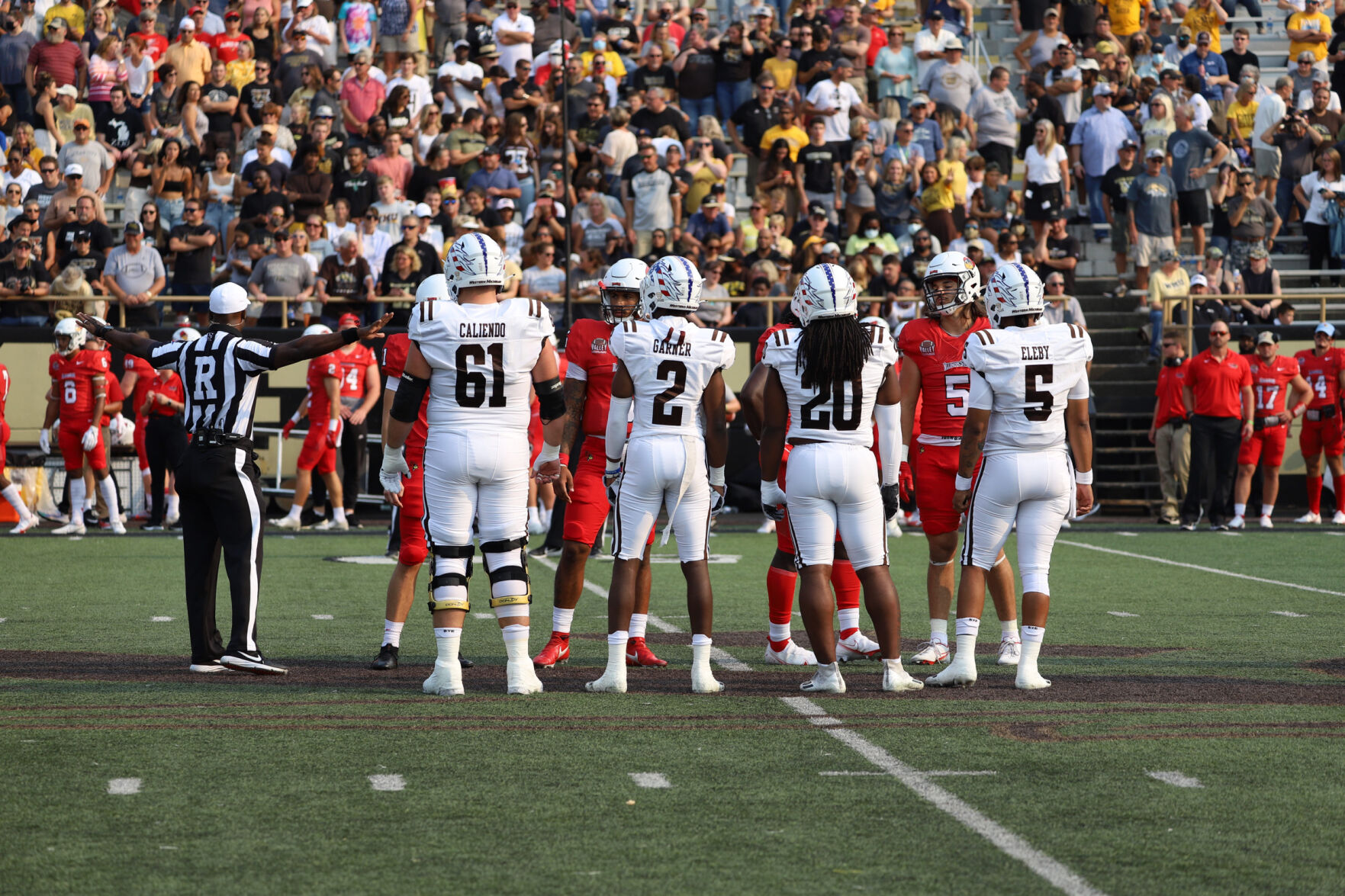 WMU Football coin toss
